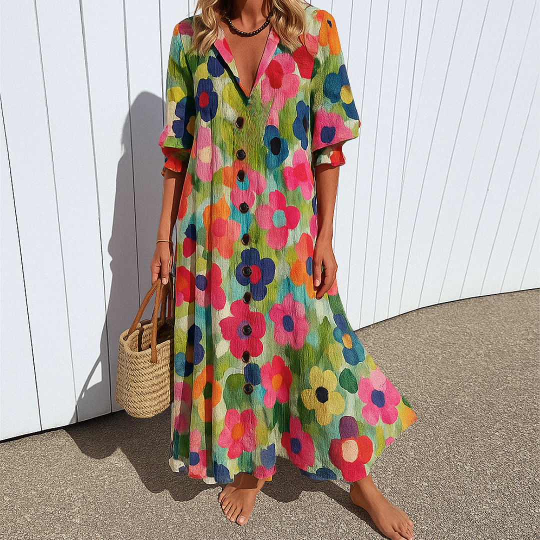 Jasmin | Robe amincissante élégante
