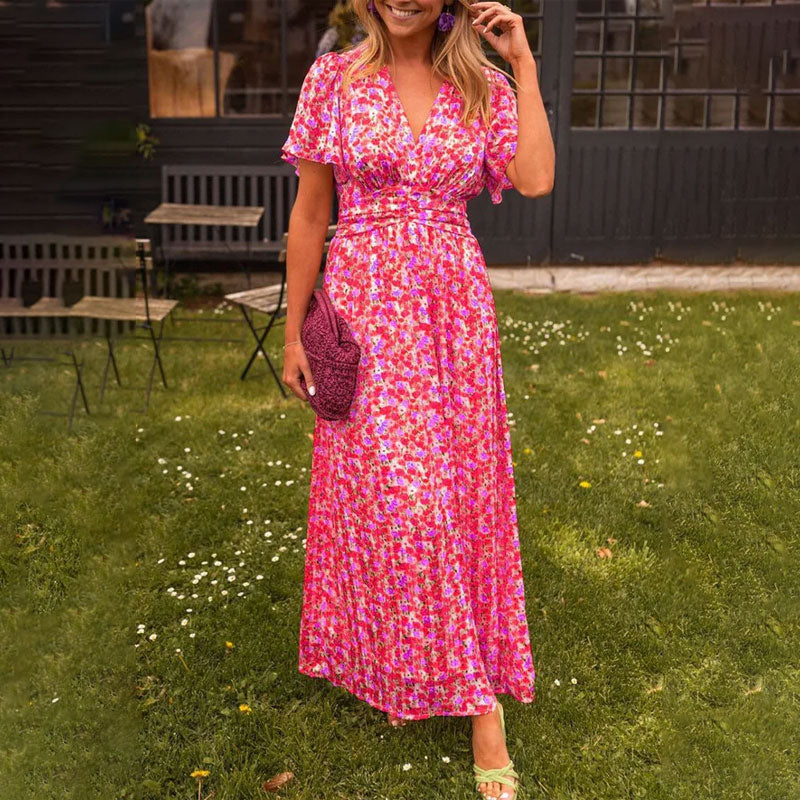 Sandra | Robe femme à col en V