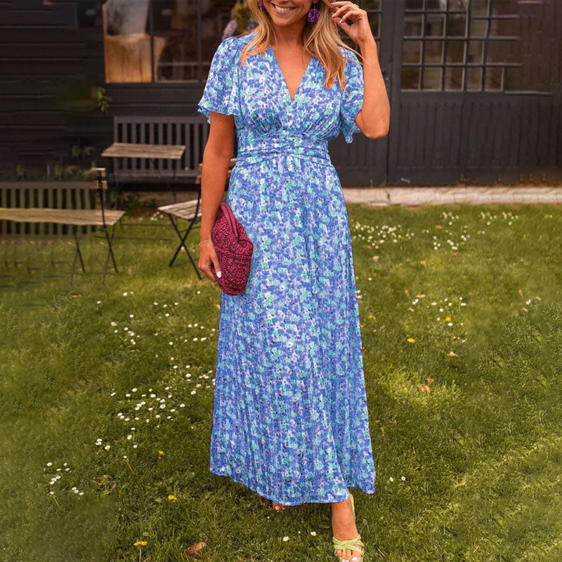 Sandra | Robe femme à col en V