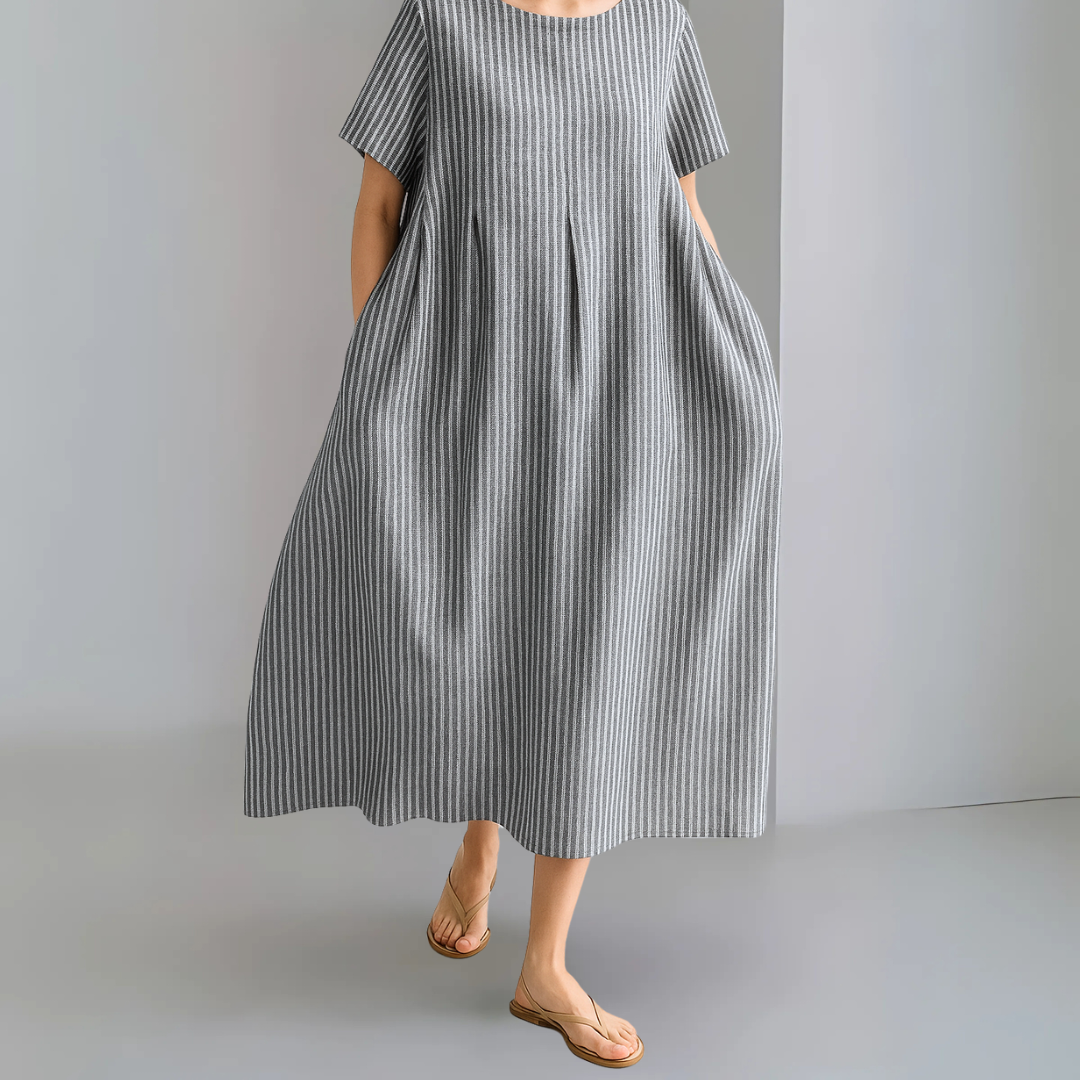 Bianca™ | Robe élégante à manches courtes
