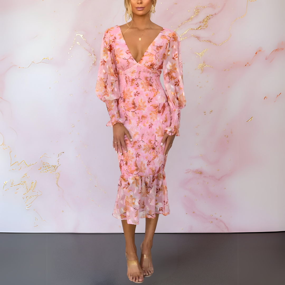Elle™ | Robe fleurie élégante
