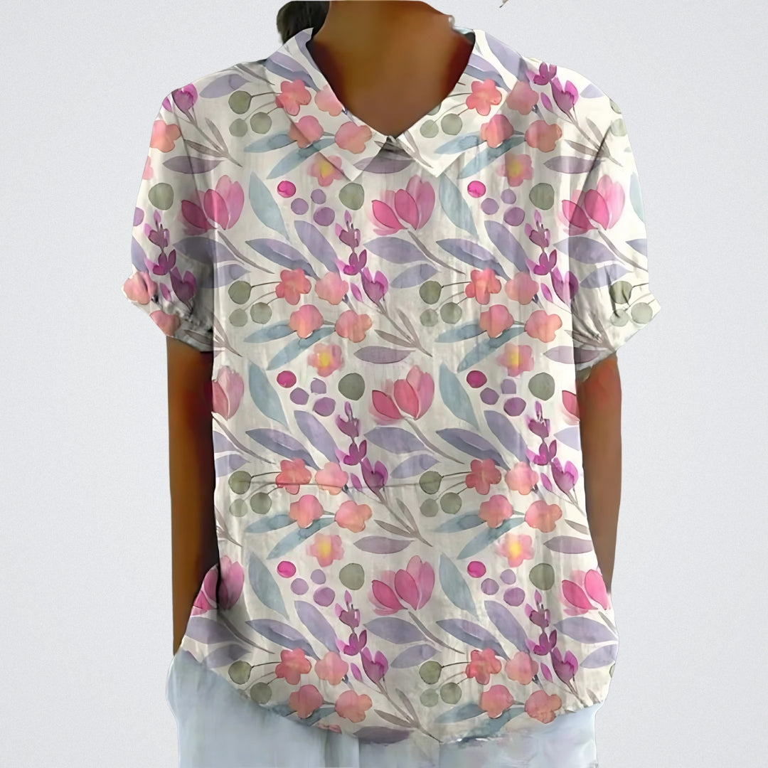 Lina™ | Bloemenblouse