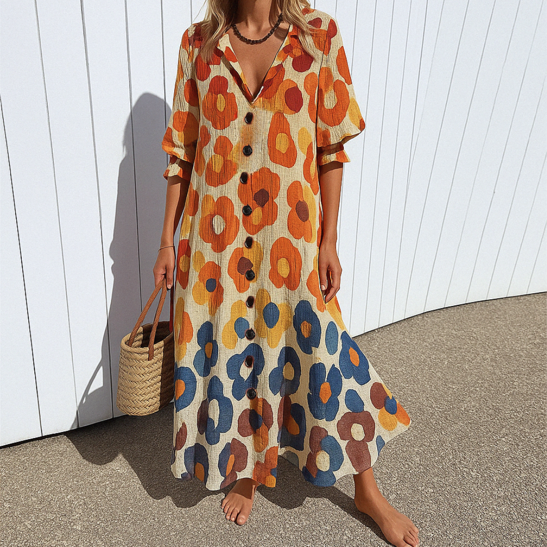 Jasmin | Robe amincissante élégante
