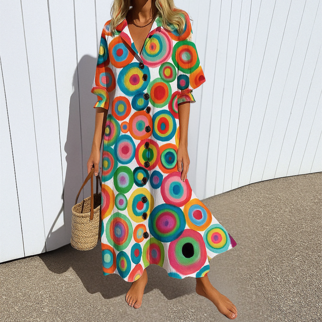 Jasmin | Robe amincissante élégante