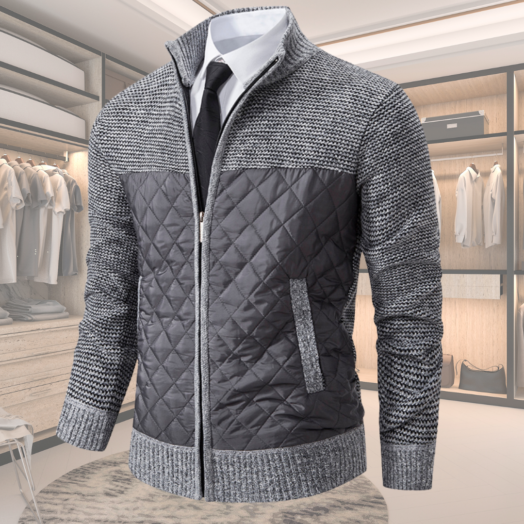 André - Veste col montant