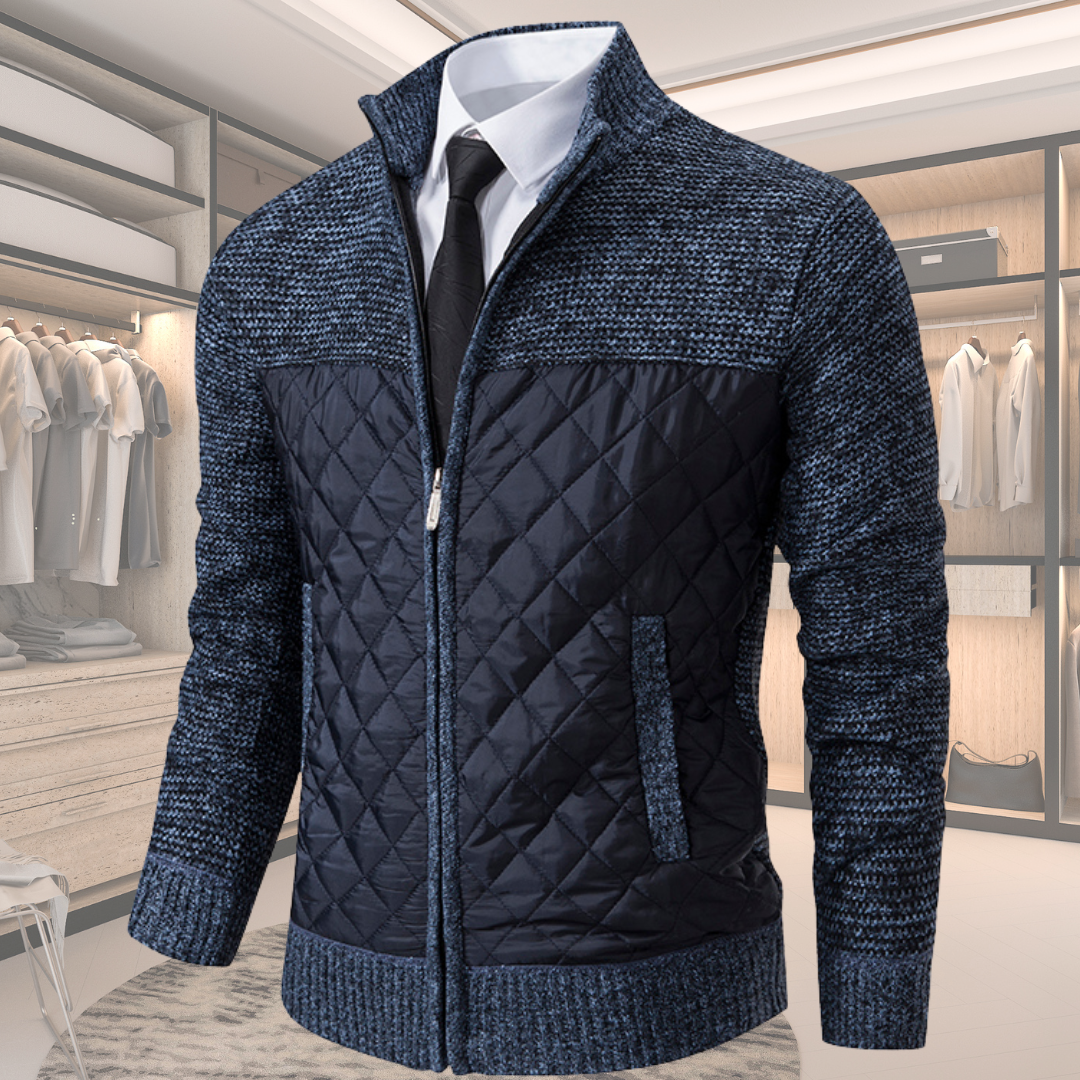 André - Veste col montant