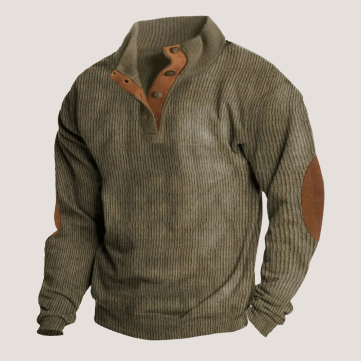 FREDRIK - Pull boutonné élégant
