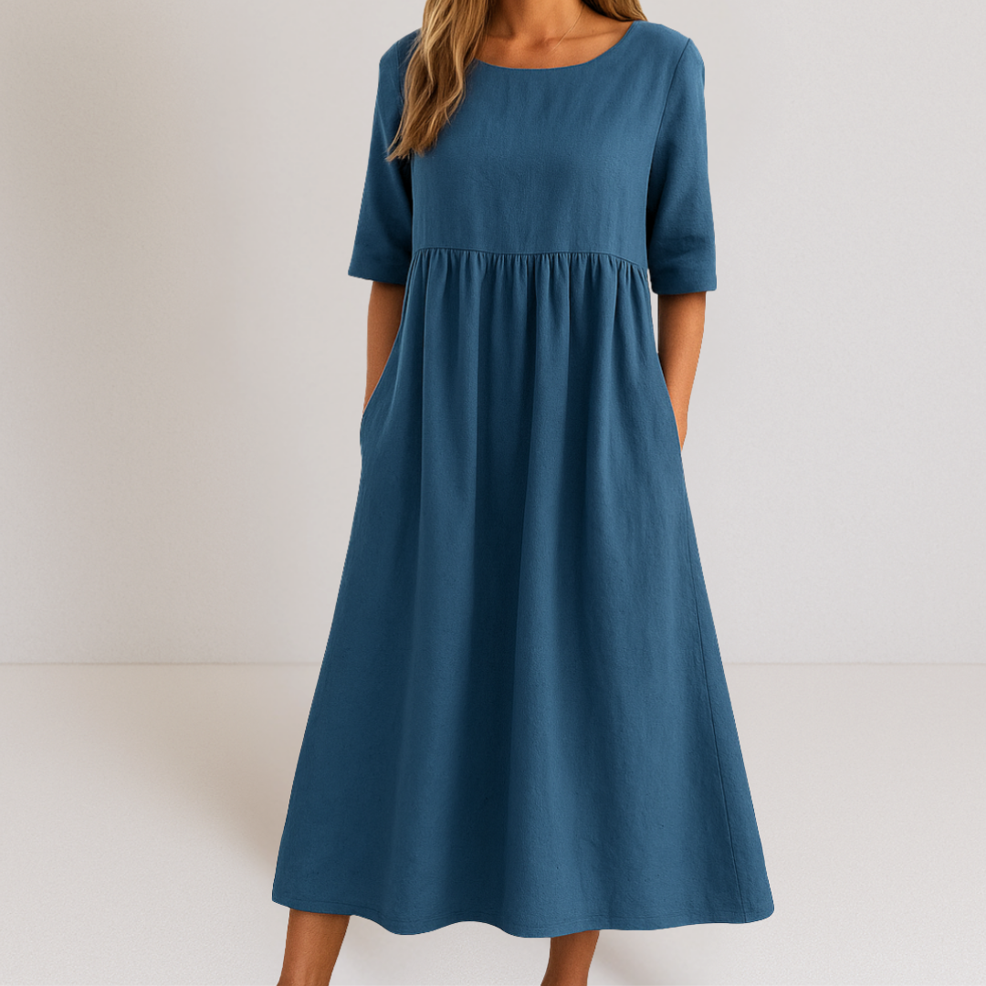 Théa™ | Robe élégante avec couverture sur le ventre