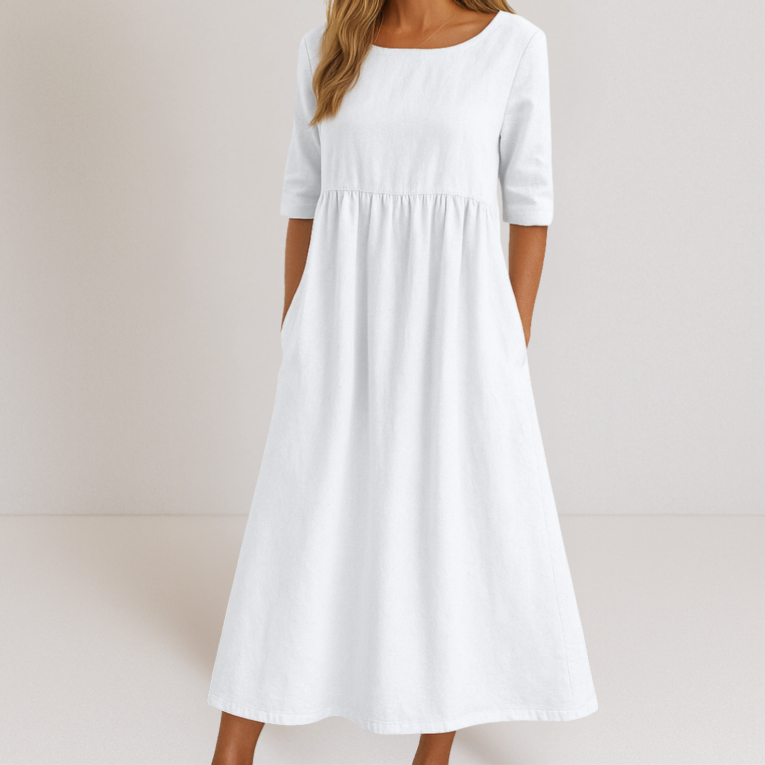 Théa™ | Robe élégante avec couverture sur le ventre
