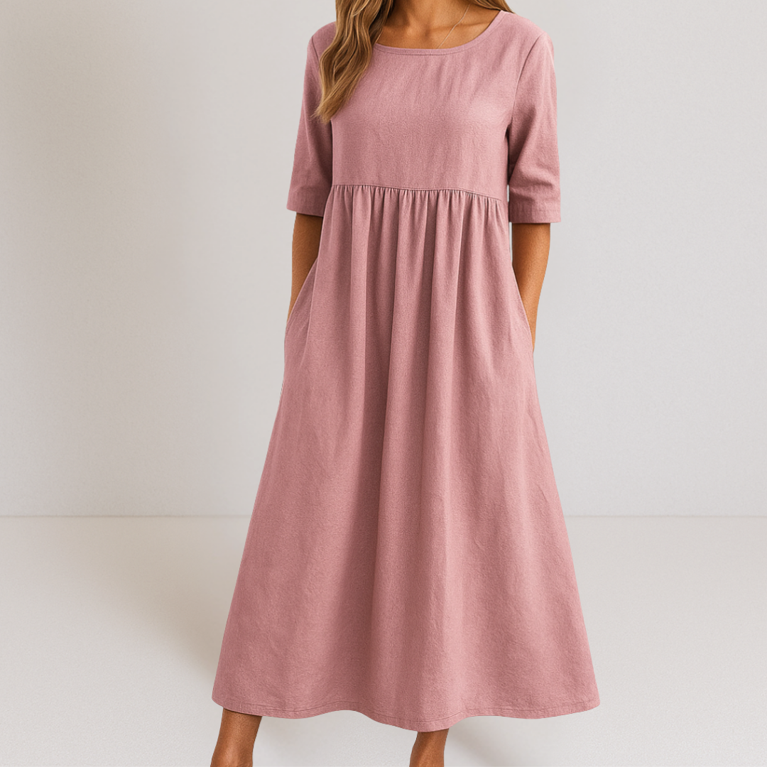 Théa™ | Robe élégante avec couverture sur le ventre