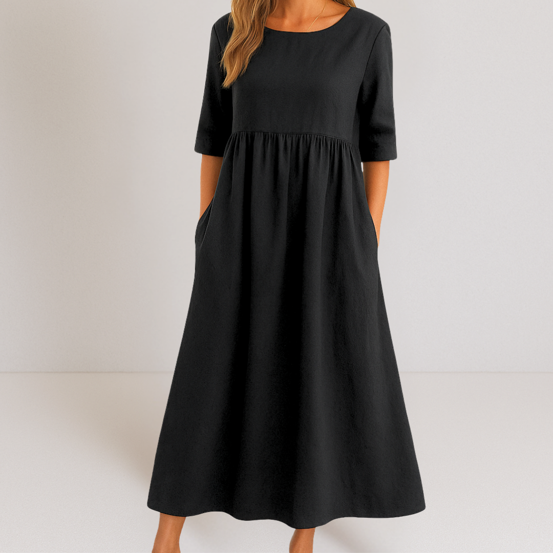 Théa™ | Robe élégante avec couverture sur le ventre