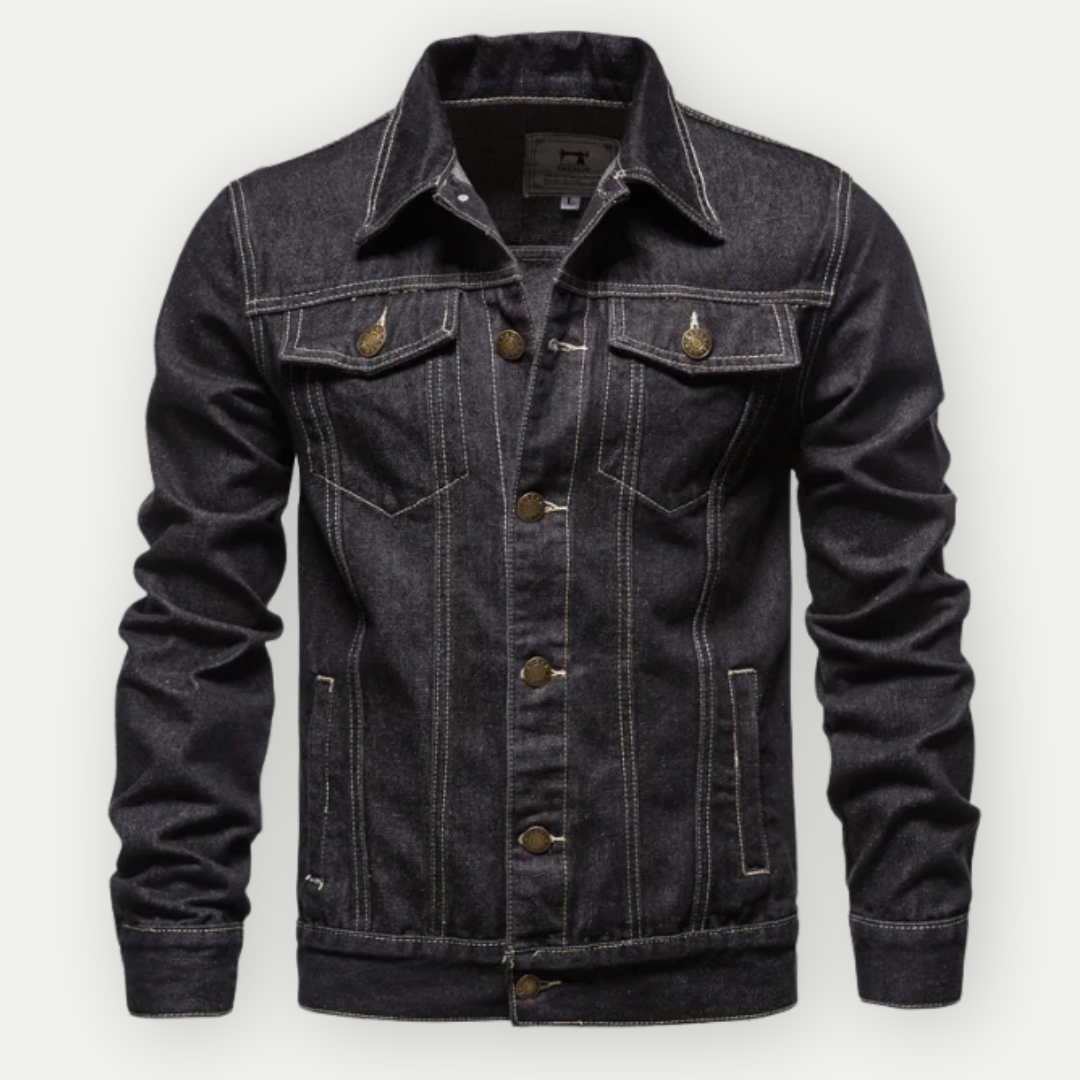 Antonio™ - Veste camionneur classique en denim pour homme