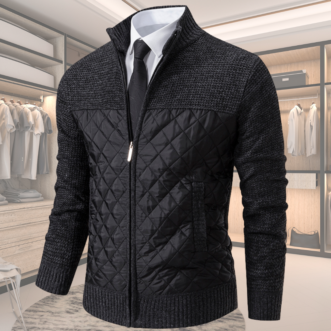 André - Veste col montant