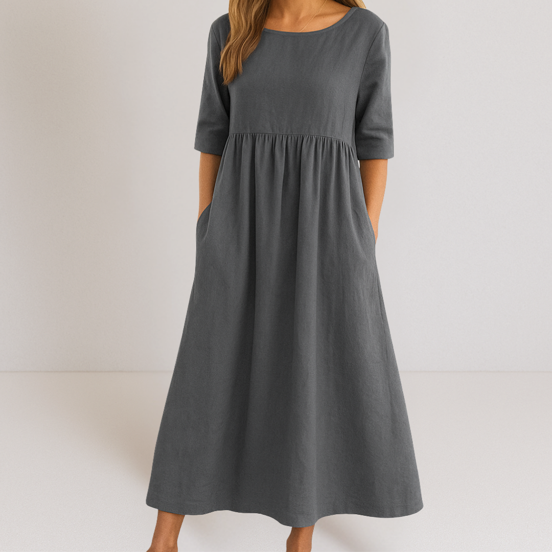 Théa™ | Robe élégante avec couverture sur le ventre
