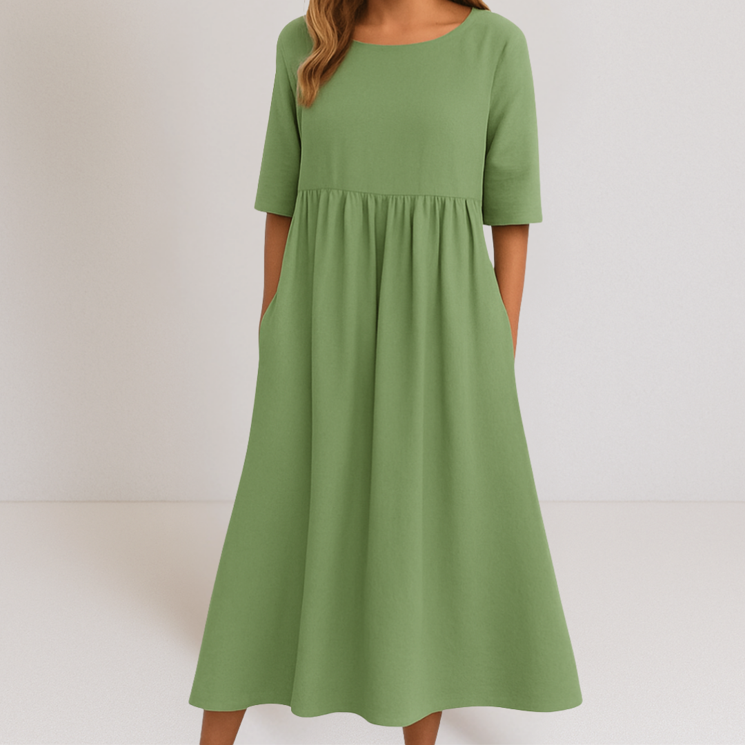Théa™ | Robe élégante avec couverture sur le ventre