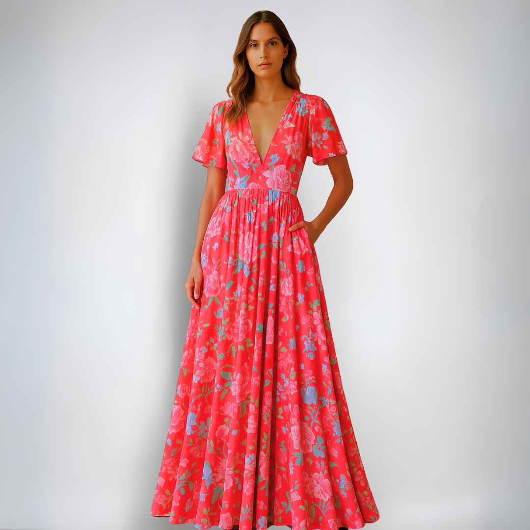 Tessa™ | Robe fleurie de luxe