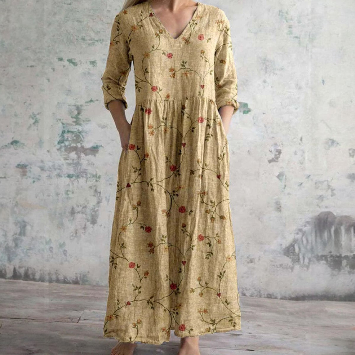 Ineke™ | Robe fleurie élégante