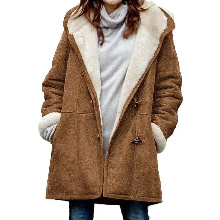 Serena™ | Manteau en cachemire à capuche