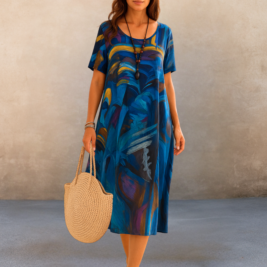 Annelies™ | Robe fleurie confortable