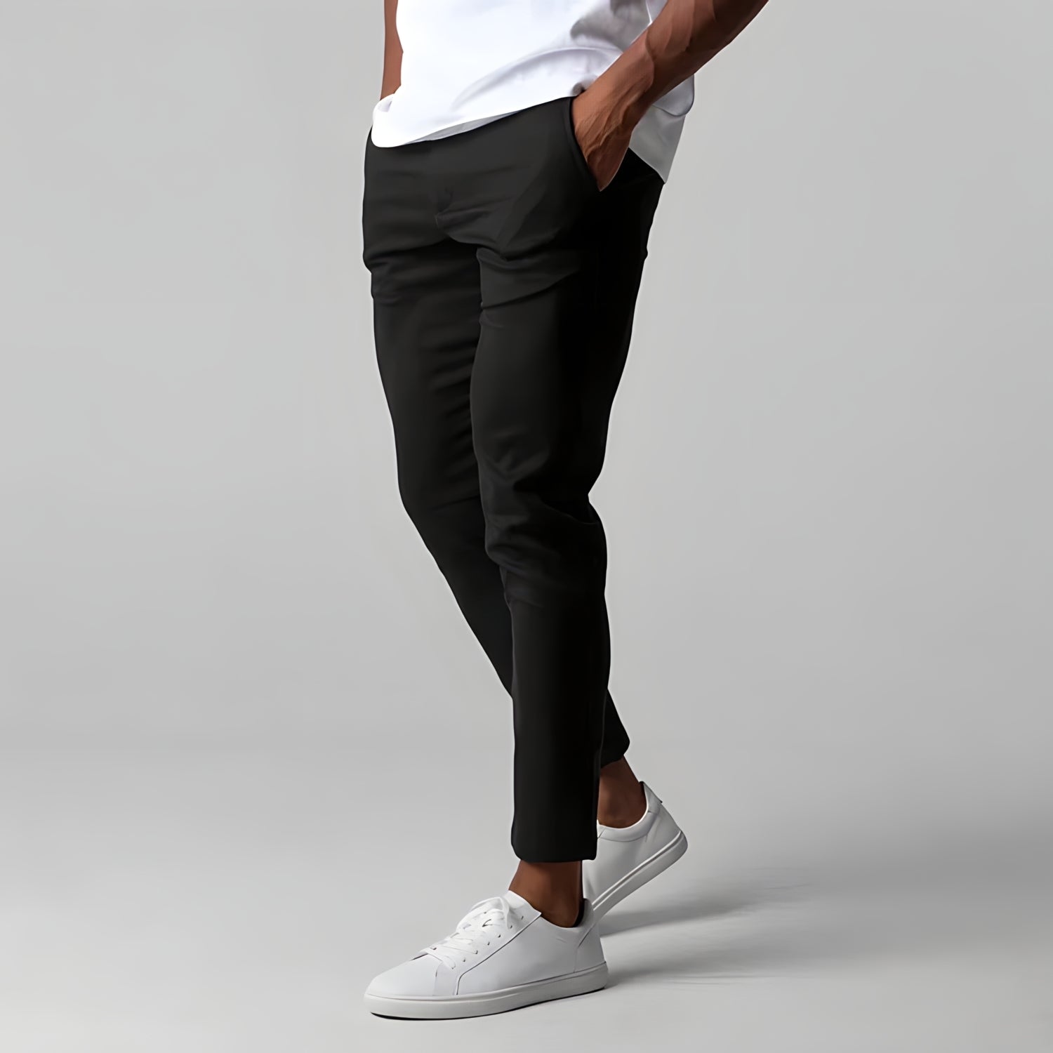 Dostal - Chino stretch infroissable 