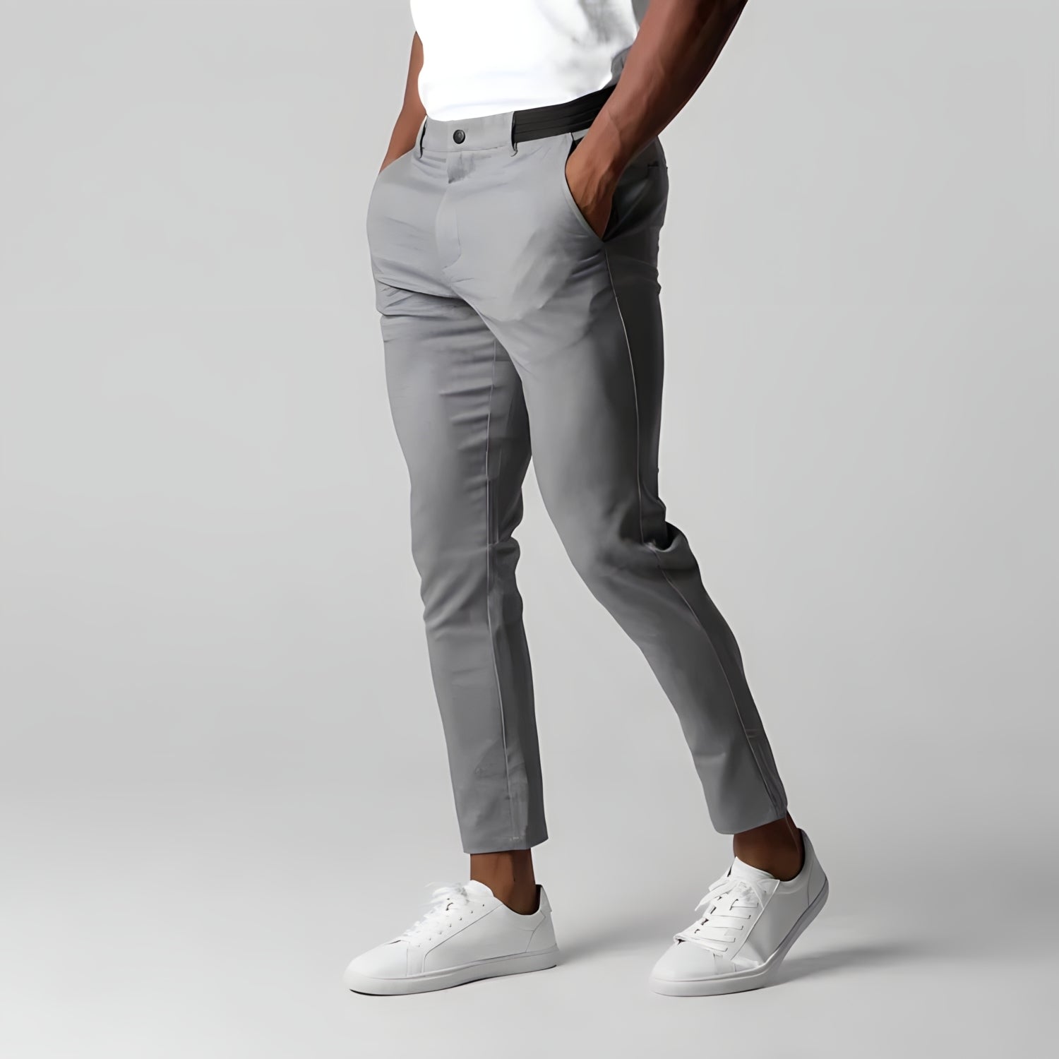 Dostal - Chino stretch infroissable 