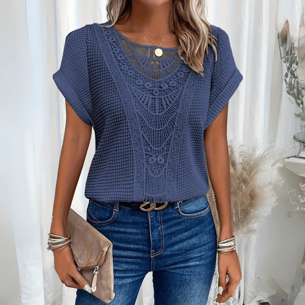 Karin™ | Elegante Ibiza-style blouse
