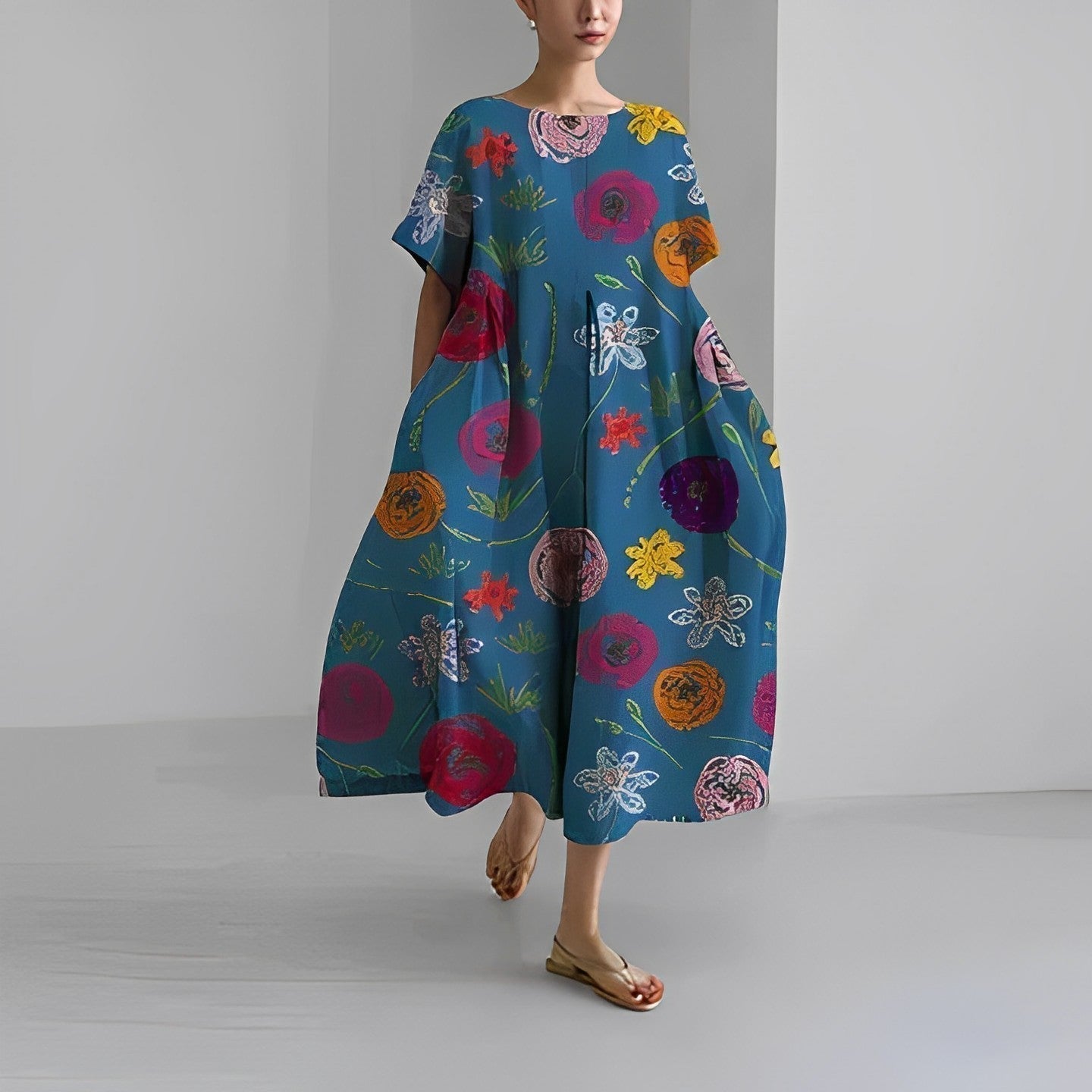 Amélie | Robe fleurie bohème