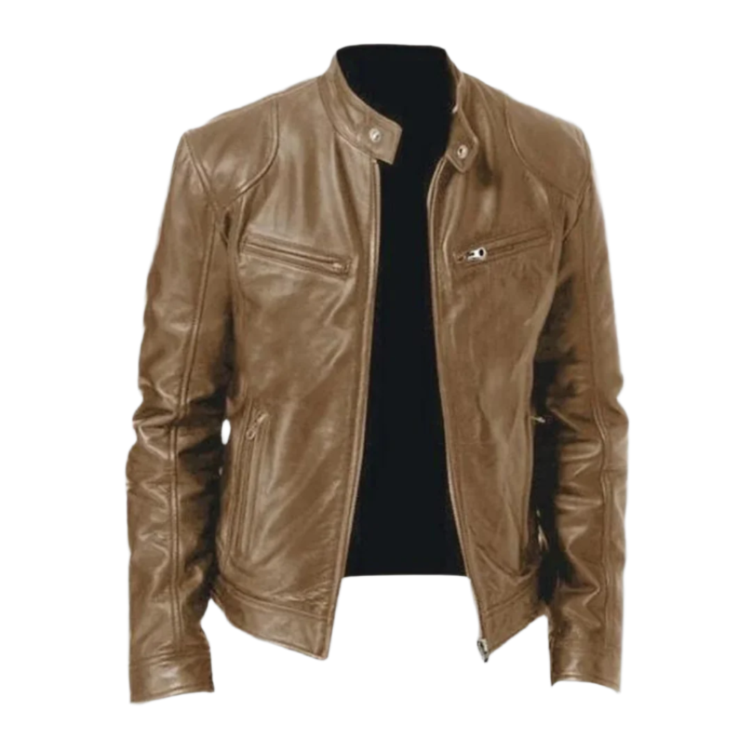Stéphane | veste en cuir pour homme