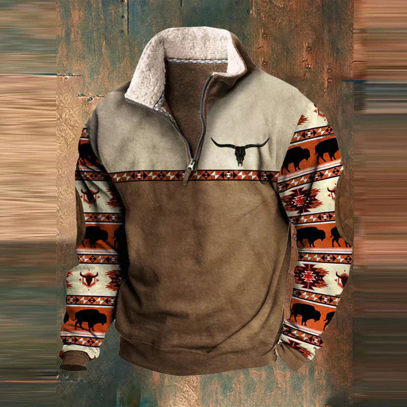 Raniel | Pull zippé mi-long