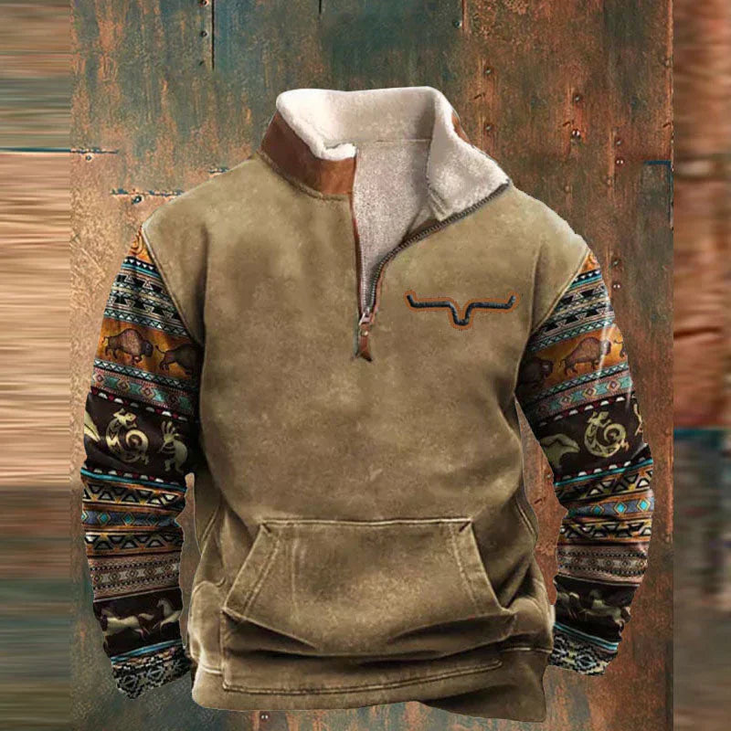 Raniel | Pull zippé mi-long
