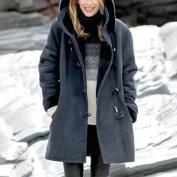 Serena™ | Manteau en cachemire à capuche