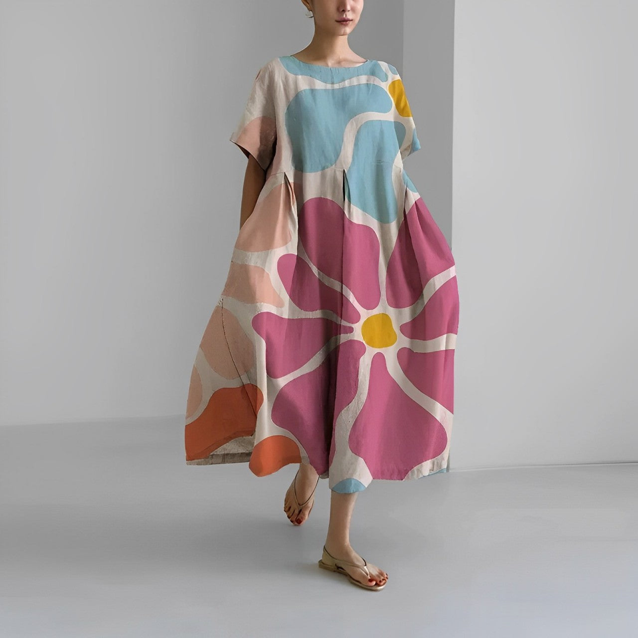 Amélie | Robe fleurie bohème