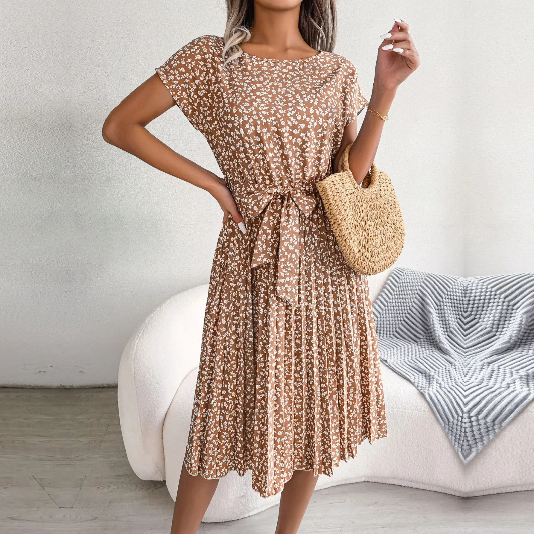 Saskia™ | Robe fleurie élégante 