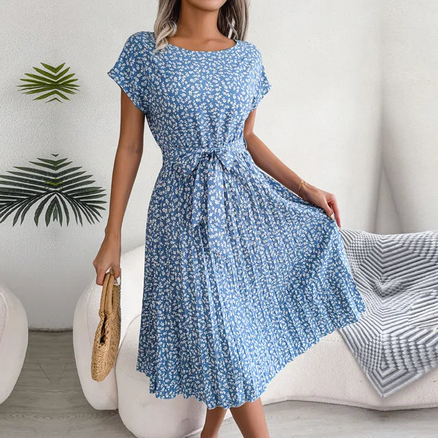 Saskia™ | Robe fleurie élégante 