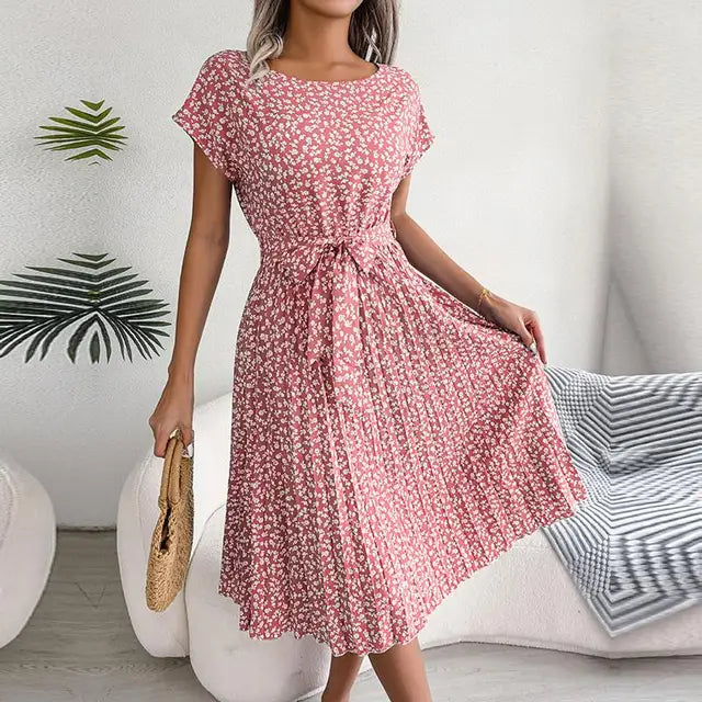 Saskia™ | Robe fleurie élégante 