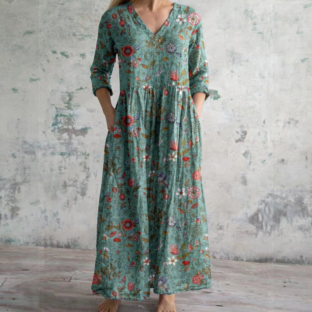 Ineke™ | Robe fleurie élégante