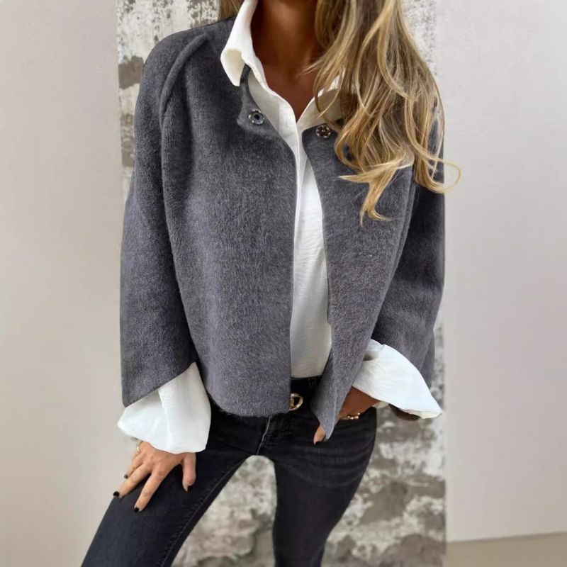 Manteau court en cachemire 
