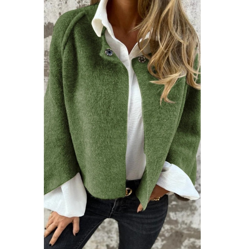 Manteau court en cachemire 
