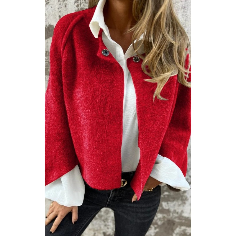 Manteau court en cachemire 